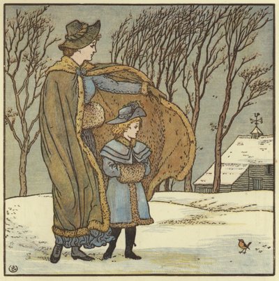 Il vento del nord soffia da Walter Crane